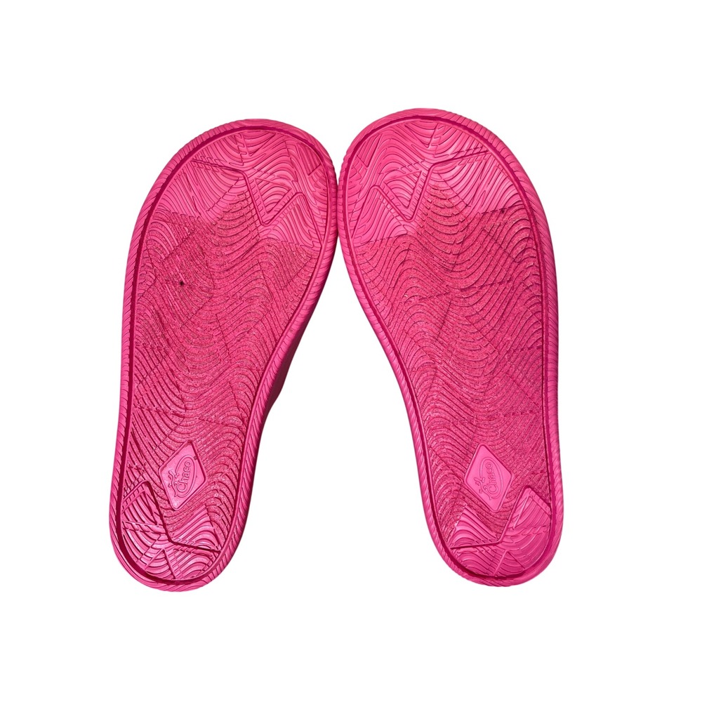 Chaco Chillos Kids Magenta Slide Sandals JCH180316 Size 6 NEW - Picture 3 of 3